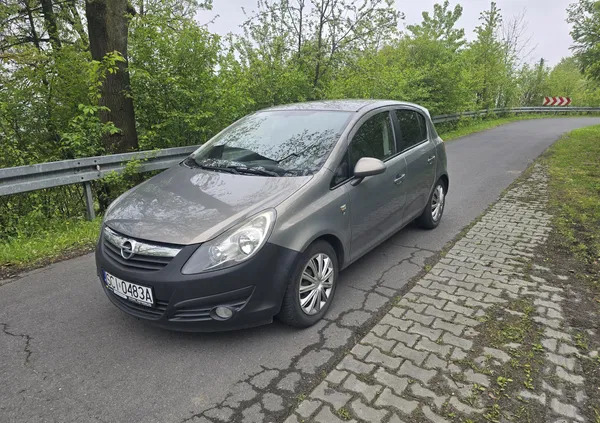 śląskie Opel Corsa cena 11400 przebieg: 157850, rok produkcji 2010 z Międzyrzec Podlaski